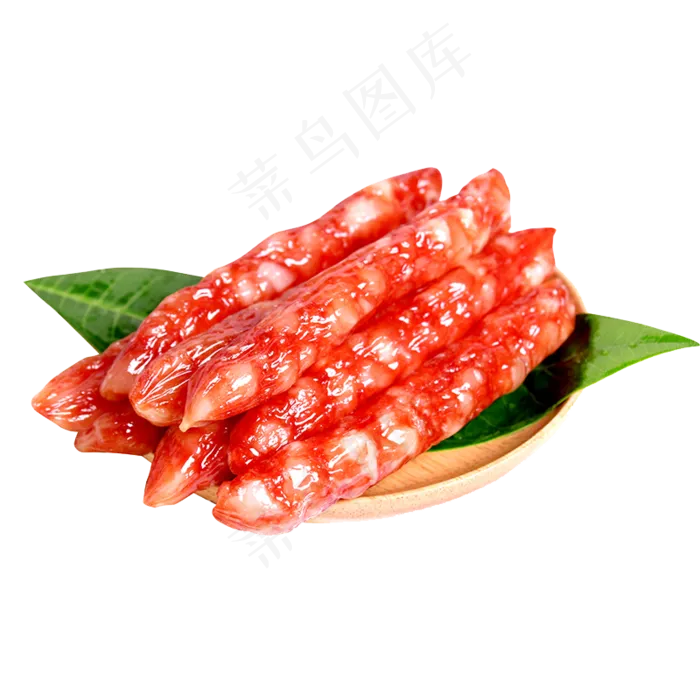 腊肠香肠年货节海报png免抠透明素...(800X800)