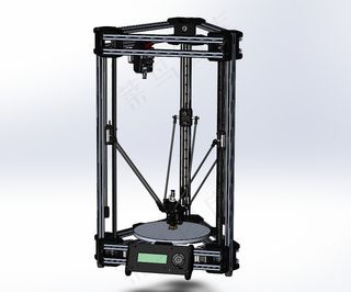 是柯塞尔三角洲机器人三维打印机