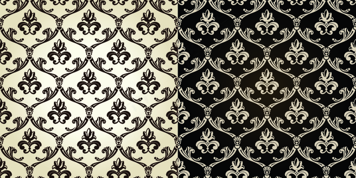 连续的装饰图案的图像自由设定