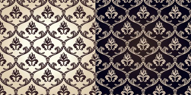 连续的装饰图案的图像自由设定