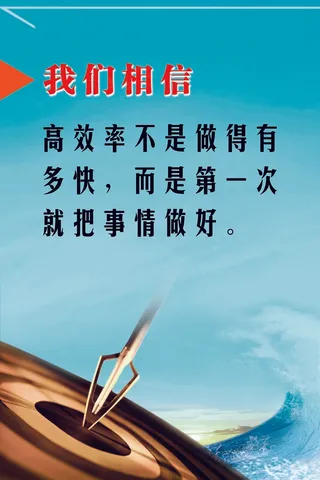 企业五常文化建设员工文化培训展板