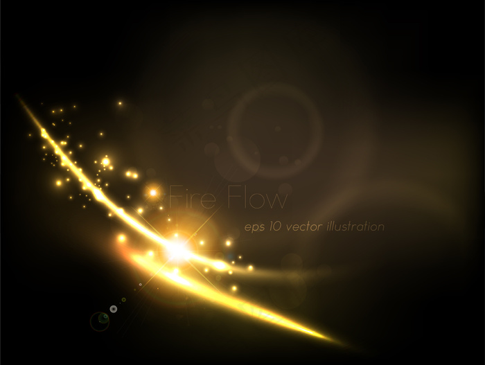 黑色金色经典光感背景图