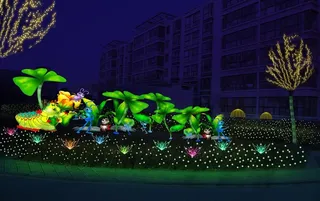 彩灯 散摆昆虫图片