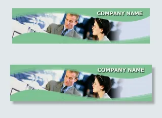 欧美公司电脑模板