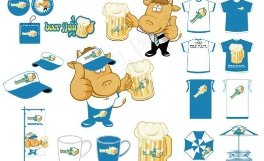 1套牛肉啤酒VI手册