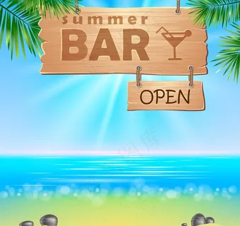 木制广告牌图片