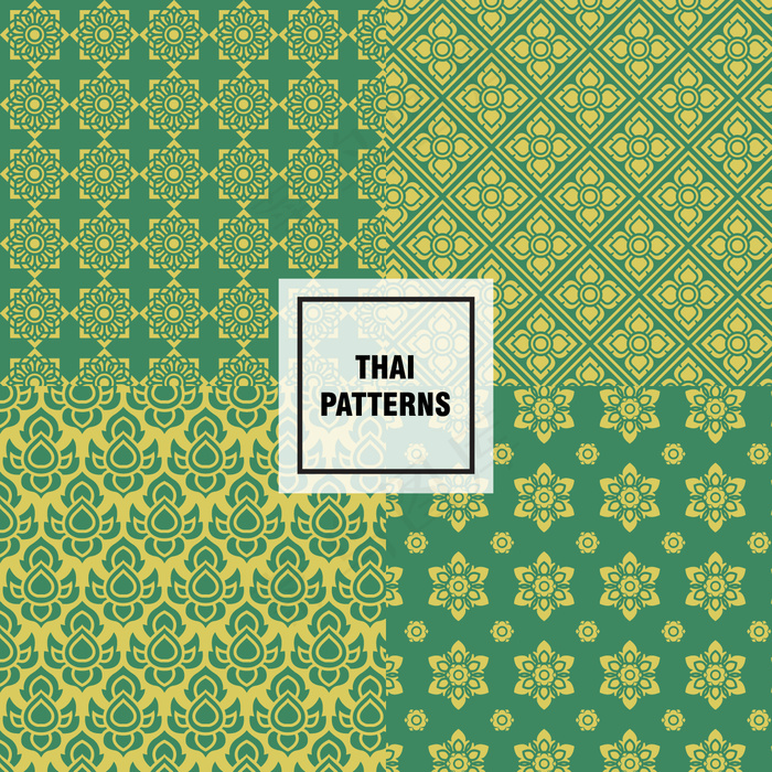 绿色背景矢量图