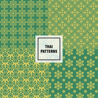 绿色背景矢量图