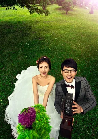 童话爱情 婚纱样片图片