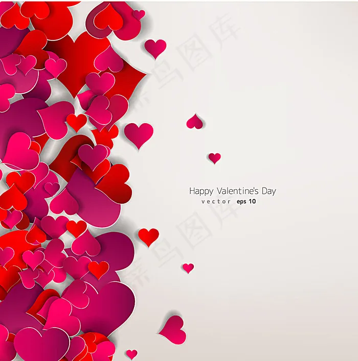 心形背景图片eps,ai矢量模版下载