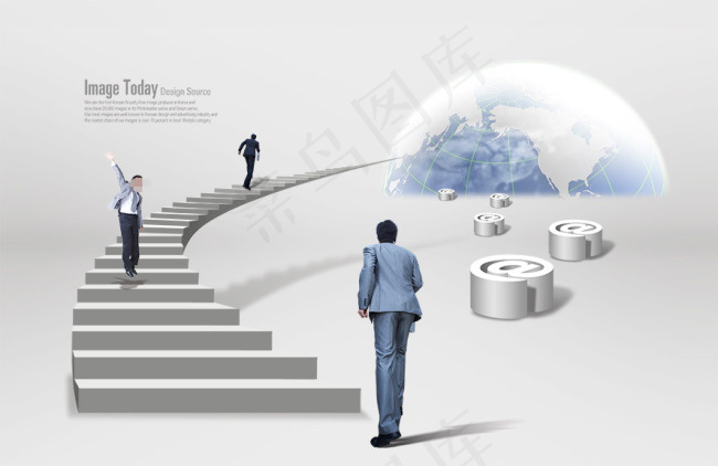 高清PSD分层素材你追我赶