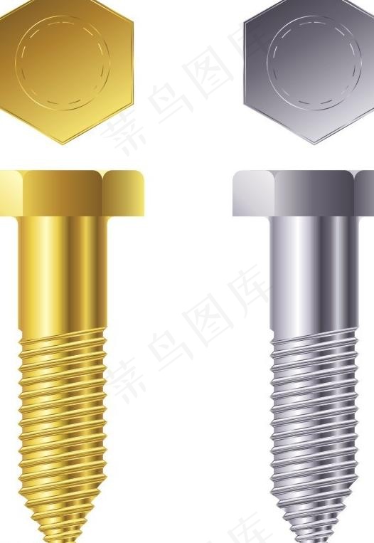 螺丝图片cdr矢量模版下载