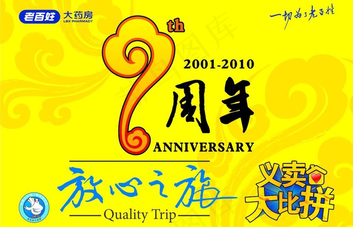 老百姓大药房吊牌图片cdr矢量模版下载