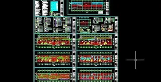 四层框架结构综合办公楼强弱电全图