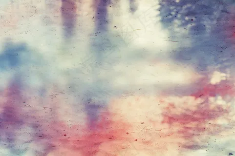 彩色晕开效果背景