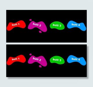 多色个性按钮菜单