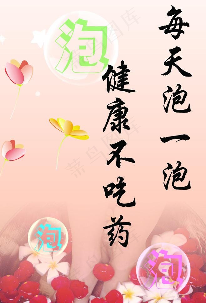 中医泡脚图片psd模版下载