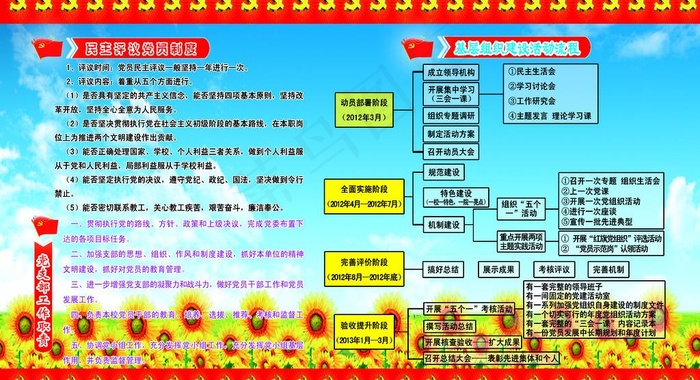 学校党建展版图片(4429X2657(DPI:45))psd模版下载
