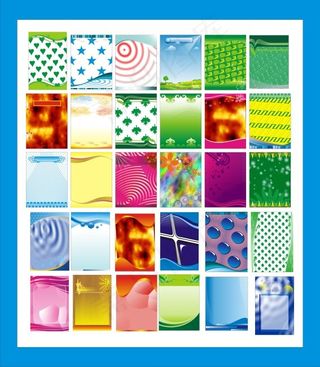 36款展板背景矢量素材