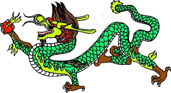 龙纹 矢量CDR_61 龙纹 矢量CDR_61