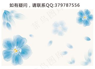 梦幻唯美欧式花朵电视背景墙