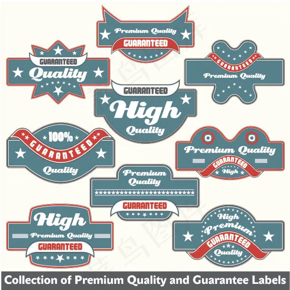 欧式标签标贴02—矢量素材eps,ai矢量模版下载