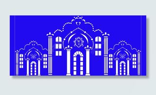 婚礼迎宾主背景