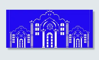 婚礼迎宾主背景