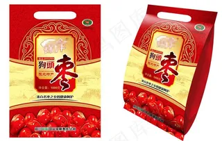 红枣包装设计图片