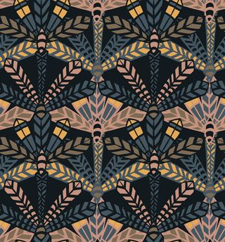 民族风羽毛背景