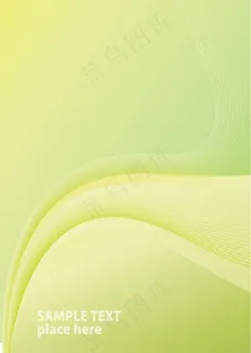 淡绿色封面背景矢量图 淡绿色封面背景矢量图
