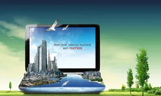 田园风光创意设计图片