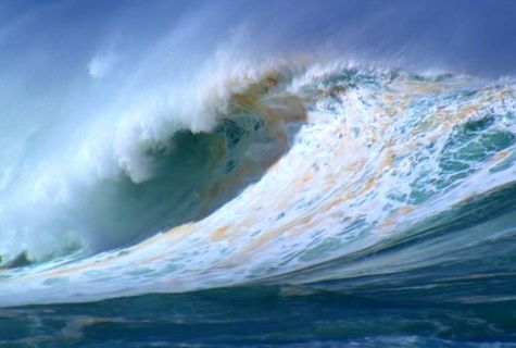 浪花实拍视频素材