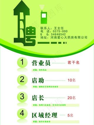 春季招聘海报图片