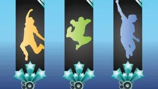 积极的人的图形