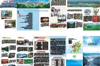 旅游折页图片