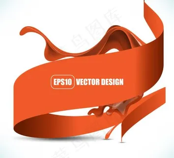 流淌的颜料矢量素材三