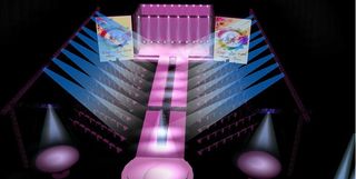 舞台背景效果图图片