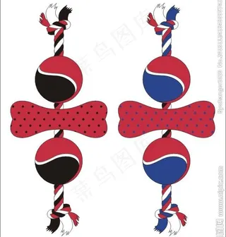 骨头棒球玩具图片