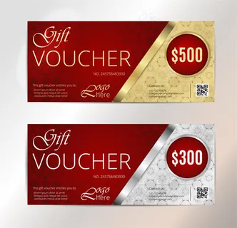 酒红色底纹花纹抵用券图片