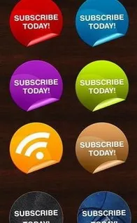 圆形折角网页贴纸PSD 下载 圆形折角网页贴纸PSD 下载