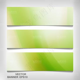 时尚条幅横幅设计矢量素材