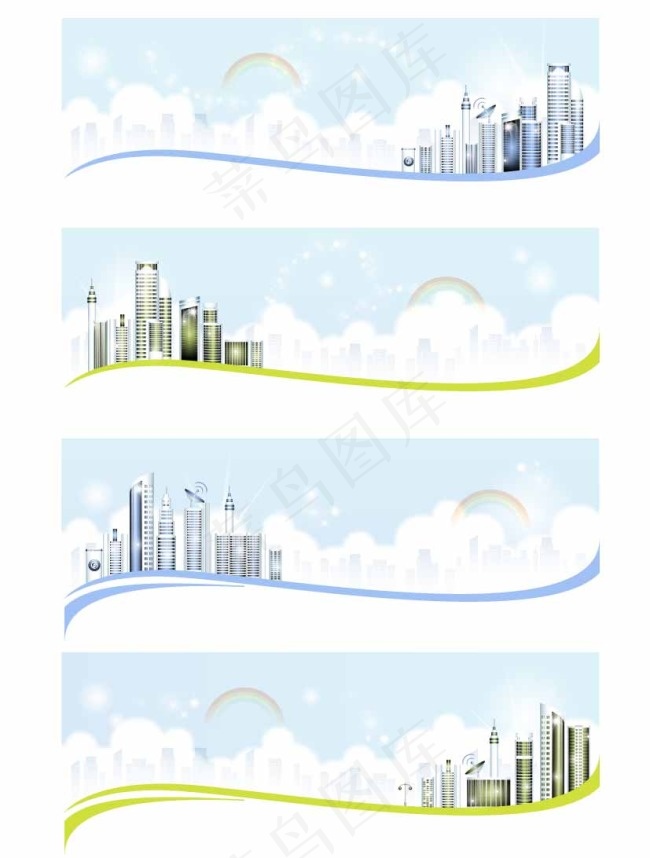 都市高楼建筑图