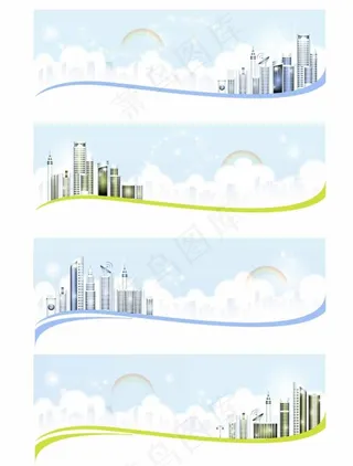 都市高楼建筑图