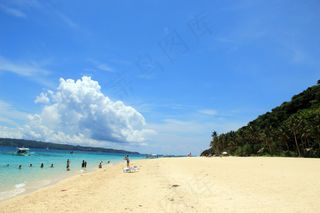 长滩岛普卡海滩图片