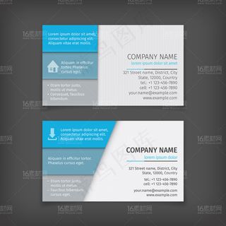 现代商务名片设计