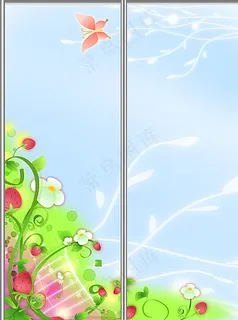 花纹移门图片