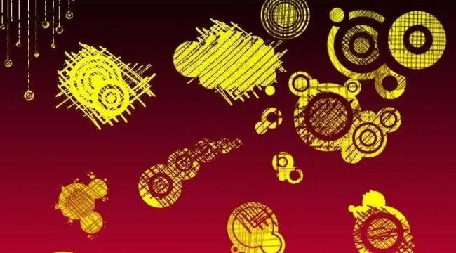 另类设计元素笔刷图片