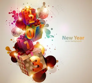 精美圣诞贺卡矢量素材三