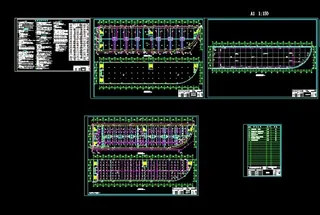 东莞某两层商铺给排水图纸